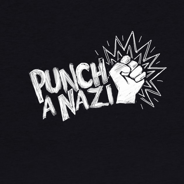 Punch a Nazi by IllustratedActivist